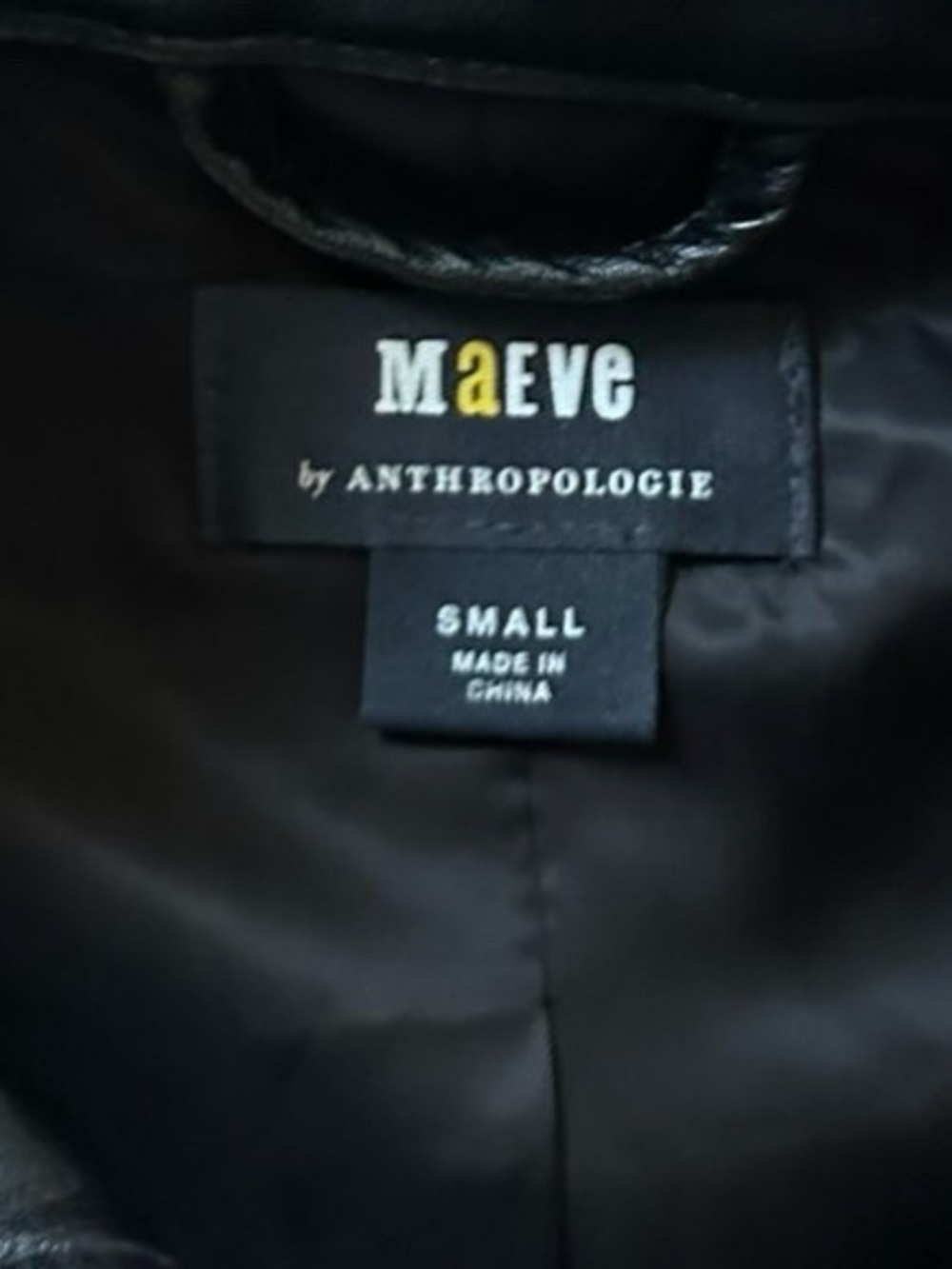 Maeve Anthropologie Colorblock Faux Leather
Moto Jacket Small - Picture 9 of 13